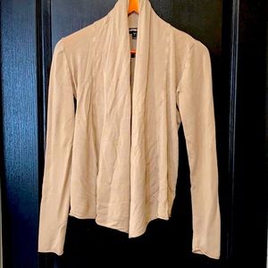 Beige cardigan size small